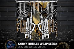 Rock Gigi Leopard Tumbler Sublimation Design PNG Product Image 4