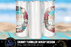 Hello Summer Tumbler Sublimation, Groovy Summer Tumbler Product Image 2