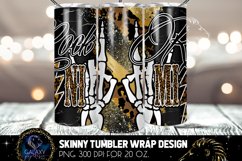 Rock Mini Leopard Tumbler Sublimation Design PNG Product Image 3