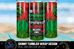 Drink Summer Tumbler Sublimation, Alcohol Drink Tumbler Product Image 1