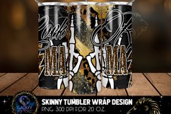 Rock Mama Leopard Tumbler Sublimation Design PNG Product Image 6