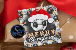 Soccer Team School Christmas Favor Gift Tag Tags Product Image 1