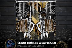 Rock Mama Leopard Tumbler Sublimation Design PNG Product Image 2