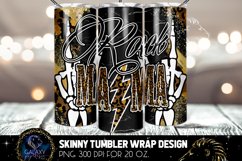 Rock Mama Leopard Tumbler Sublimation Design PNG Product Image 3