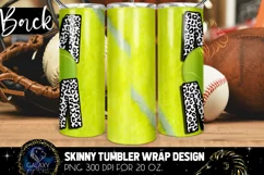 Tenis Mom 20 Oz. Skinny Tumbler Wrap Sublimation Design Product Image 2