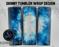 Powder Explotion Volleyball Ball Tumbler Sublimation Design Product Image 3