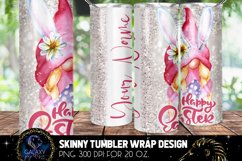 Gnomes Happy Easter 20 Oz. Skinny Tumbler Wrap Sublimation Product Image 4