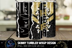 Add Name Cheer Tumbler Sublimation, Tumbler Design PNG Product Image 1