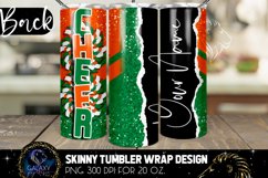 Add Name Cheer Tumbler Sublimation, Tumbler Design PNG Product Image 2