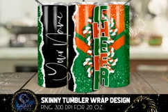Add Name Cheer Tumbler Sublimation, Tumbler Design PNG Product Image 1