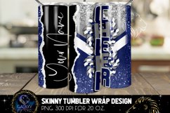 Add Name Cheer Tumbler Sublimation, Tumbler Design PNG Product Image 1