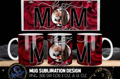 Best Mom Ever Mug | Watercolor Roses Mug Sublimation Product Image 1