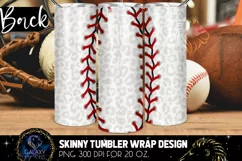 Baseball Ball Tumbler Sublimation, Tumbler Design PNG Product Image 2