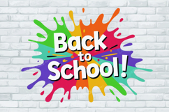 School Mockup Background Design, School Background Design Product Image 1