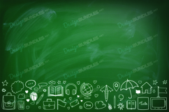 School Mockup Background Design, School Background Design Product Image 1