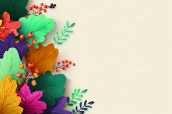 Autumn leaves background Product Image 1