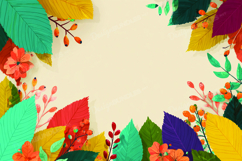 Autumn leaves background Product Image 1