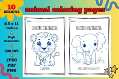 Animal Coloring Pages - For Kids Activities Product Image 2
