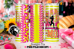 Pink Softball Mom Tumbler Design Product Image 6