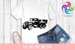 Vintage Truck SVG File Product Image 2