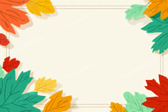 Autumn leaves background Product Image 1