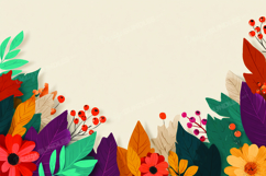 Autumn leaves background Product Image 1