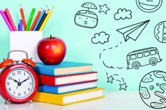 School Mockup Background Design, School Background Design Product Image 1