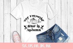 My Favorite Color Is Autumn SVG File Product Image 2