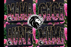 Football Sublimation PNG | Bundle, Mama, Gigi, Mimi, Aunt Product Image 2