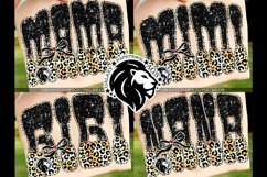 Leopard Mama Gigi, Mimi, Aunt, Sublimation PNG | Bundle Product Image 1