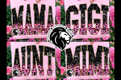 Football Sublimation PNG | Bundle, Mama, Gigi, Mimi, Aunt Product Image 1