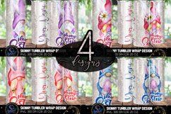 Gnomes Happy Easter 20 Oz. Skinny Tumbler Wrap Sublimation Product Image 1
