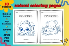 Animal Coloring Pages - For Kids Activities Product Image 5