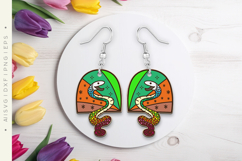 Animal Boho Laser Cut Earrings SVG | Laser Cut Jewelry Product Image 2