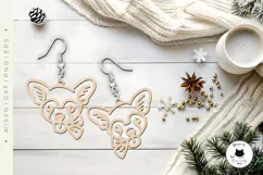 Chihuahua Dog Laser Cut Earrings | Dog Breed SVG Product Image 5