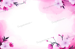 Cherry blossom background with copy space Product Image 1