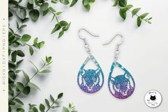 Big Cats Vol.2 | Animal Teardrop Earrings Laser Cut SVG Product Image 3