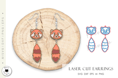 Kawaii Animal Earrings Laser Cut | Cute Earrings Bundle Product Image 2