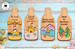 Message in a Bottle Summer Signs Laser Cut Product Image 3