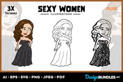Sexy Women Illustrations Product Image 1