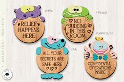 Funny &amp; Sarcastic Bathroom Signs | Laser Cut Wall Signs Product Image 3