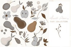 Sweet Pear. Kids Patterns clipart Product Image 4