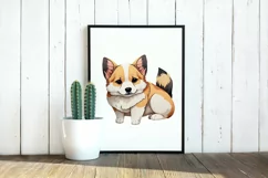 Cute Little Puppy SVG, cute Puppy Clipart PNG Product Image 4