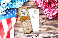 Layered Laser Cut Sarcastic Bookmark Designs for Holidays Product Image 4