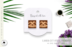 Animal Stud Earrings | Laser Cut Earrings Product Image 3