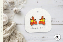 Funny Tiger Earrings | Animal Stud Earrings Laser Cut Product Image 4