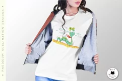 Cute Snake PNG Design | Funny Cartoon Animal Illustration Product Image 2