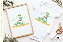 Cute Snake PNG Design | Funny Cartoon Animal Illustration Product Image 3