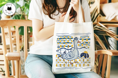 Silly Summer Goose Clipart | Beach Sublimation Designs Product Image 3