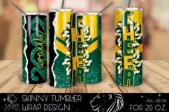 Add Name Cheer Tumbler Sublimation, Tumbler Design PNG Product Image 2